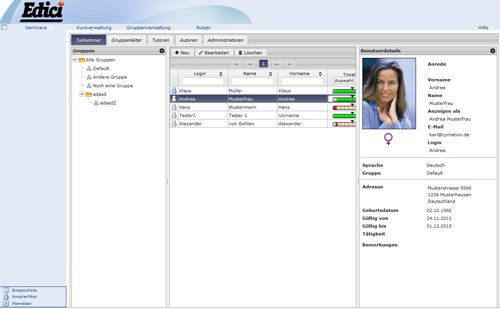Produktbild Edici User 1 Ebene 1