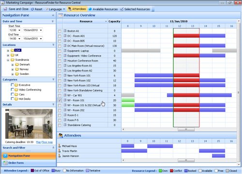 1. Produktbild Resource Central - Ressourcenverwaltung f�r Outlook