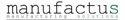 Firmenlogo manufactus GmbH Starnberg