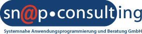 Firmenlogo SNAP Consulting - Systemnahme Anwendungsprogrammierung und Beratung Wien