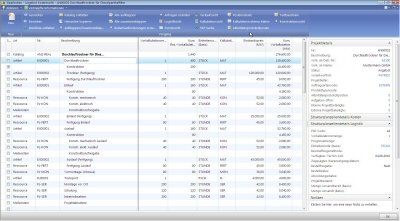 1. Produktbild ERP-Branchen-Software: amProject f&uuml;r den Maschinen- / Anlagenbau